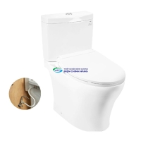 Bồn cầu TOTO CS769DRE6 2 khối nắp rửa cơ TCW11S (không dùng điện)