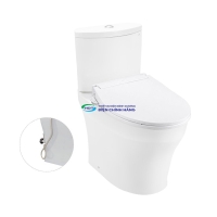 Bồn cầu TOTO CS838DE6 2 khối nắp rửa cơ TCW11S (không dùng điện)