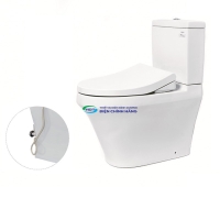 Bồn cầu TOTO CS948DE4 2 khối nắp rửa cơ TCW1211A (không dùng điện)
