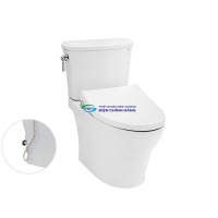 Bồn cầu TOTO CS986GE4 1 khối nắp rửa cơ TCW1211A (không dùng điện)