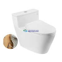 Bồn cầu TOTO MS625DE6 1 khối nắp rửa cơ TCW11S (không dùng điện)