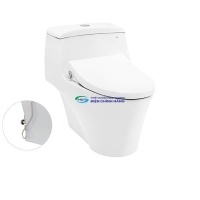 Bồn cầu TOTO MS823DRE4 1 khối nắp rửa cơ TCW1211A (không dùng điện)