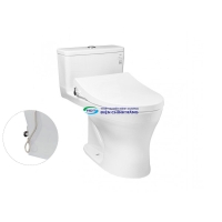Bồn cầu TOTO MS855DE4 1 khối nắp rửa cơ TCW1211A (không dùng điện)