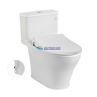 Bồn cầu TOTO MS857DE4 1 khối nắp rửa cơ TCW1211A (không dùng điện)