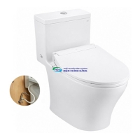 Bồn cầu TOTO MS857DE6 1 khối nắp rửa cơ TCW11S (không dùng điện)