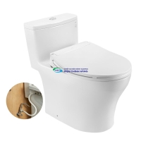 Bồn cầu TOTO MS885DE6 1 khối nắp rửa cơ TCW11S (không dùng điện)