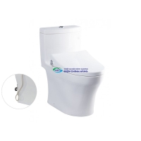 Bồn cầu TOTO MS889DRE4 1 khối nắp rửa cơ TCW1211A (không dùng điện)