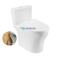 Bồn cầu TOTO MS889DRE6 1 khối nắp rửa cơ TCW11S (không dùng điện)