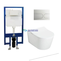 Bồn cầu treo tường TOTO CW542ME5U/TC513A nắp đóng êm