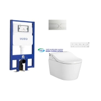 Bồn cầu treo tường TOTO CW542HME5U/TCF802E2ZH172AAT/MB175M#SS