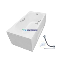 Bồn tắm chân yếm TOTO PAY1515HVC 1m5 nhựa Acrylic có tay vịn