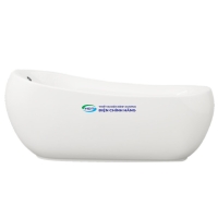 Bồn tắm đặt sàn COTTO BT267PPWH 1m8 chất liệu cao cấp