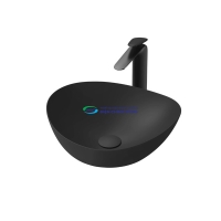 Chậu lavabo đặt bàn TOTO LT4704G17 màu đen mờ cao cấp