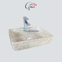 Chậu lavabo đặt bàn GAMA GMLB04A chính hãng