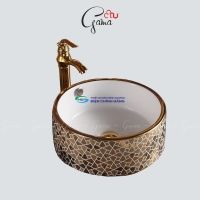 Chậu lavabo đặt bàn GAMA GMLB53 chính hãng
