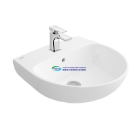 Chậu lavabo treo tường Viglacera V523 men Nano nung