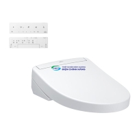 Nắp Rửa Điện Tử TOTO Washlet S5 TCF34461GAA (W25) Khử Mùi & Sấy Khí Ấm
