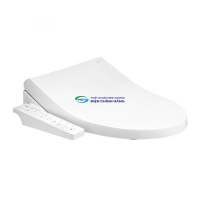 Nắp Rửa Điện Tử COTTO C9203 (CV3) Bảng Điều Khiển Liền Cho Cầu Thân Dài