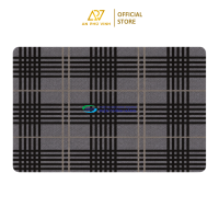 Thảm In FW 50x80 Vải Balo Tổ Ong Họa Tiết Sọc Đen Thấm Hút Chống Trượt APV-18S03