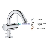 Vòi lavabo nóng lạnh GROHE 32108003 dòng Atrio