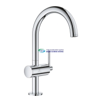 Vòi lavabo cổ cao GROHE 24362000 dòng Atrio