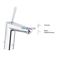 Vòi lavabo nóng lạnh GROHE 23427000 mạ Crom Niken cao cấp