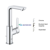 Vòi lavabo nóng lạnh GROHE 23296001 dòng Lineare